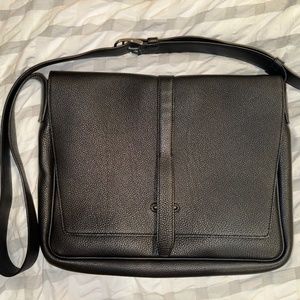 Hermes Togo Steve Light Messenger Black